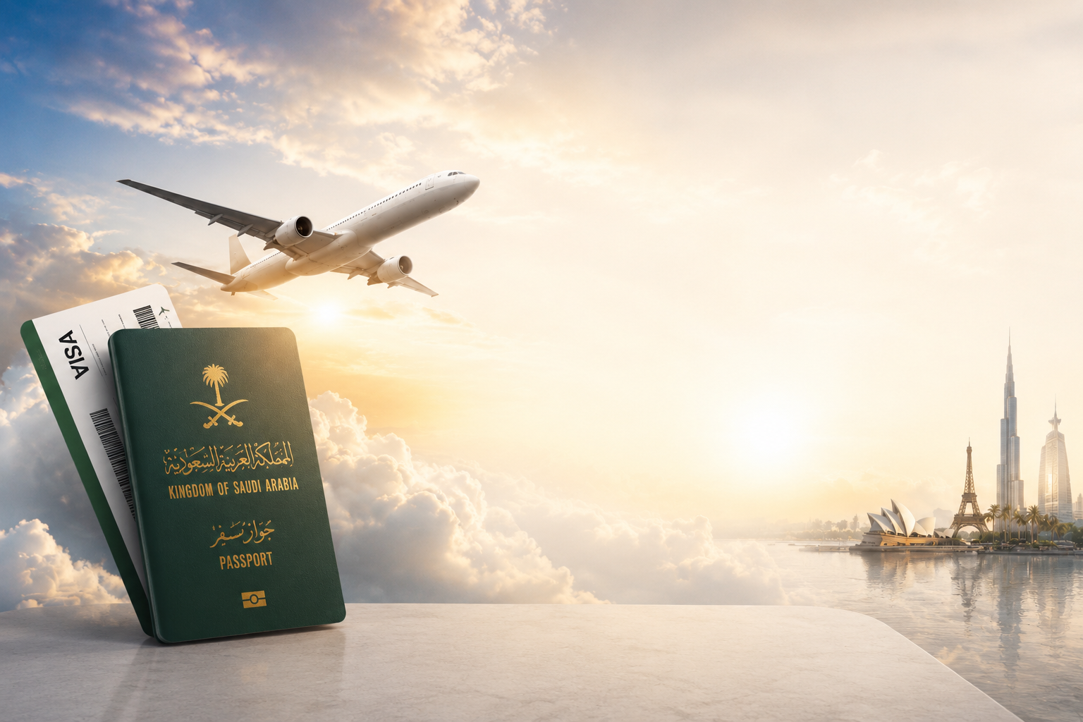 رحلتنا لاستخراج التأشيرات
